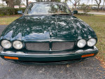 Front view of a well-maintained 1996 Jaguar XJR, showcasing its beautiful condition and clean design.