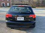 2009 Audi A3 Quattro hatchback rear view, showcasing its sleek design and low mileage at 82,000 miles.