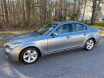 2008 BMW 528i, 74000 miles, six-speed manual, parked on the street with great exterior condition.