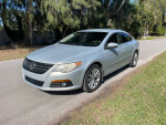 2009 Volkswagen CC Sport in silver with low mileage parked on a scenic road