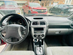 Interior of a 2003 Subaru Impreza Outback Sport AWD with low mileage and clean condition.