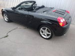 2003 Toyota MR2 Spyder convertible in black with leather interior, 100,300 miles, located in Albuquerque NM