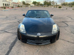 Front view of a well-maintained 2008 Nissan 350Z with 132,000 miles and automatic transmission