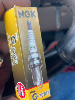 NGK G-Power spark plug for 1999 F-350, essential for repair and maintenance of the vehicle's engine.