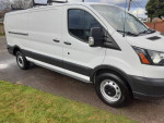 2016 Ford Transit Cargo Van with EcoBoost engine, 86,000 miles, long wheelbase for HVAC business use.