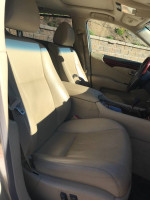 Luxurious interior of a 2007 Lexus LS 460 with leather seats and advanced features