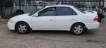 2000 Honda Accord EX FWD in white, showing side view, for sale with 74,000 miles, clean title and good condition.