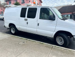 2007 Ford E-250 Cargo Van in excellent condition, ideal for work with features like alarm, CarPlay, and Bluetooth.