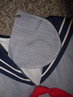 Girls Sailor Top and Skirt (LIKE NEW, Size 2)