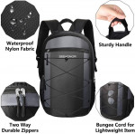 SEEHONOR Travel Backpack with USB Charging Port for 15.6 in Laptop 25L