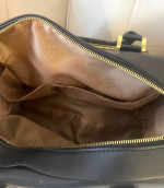 Black "Faux Leather" Purse by 'Iman Handbags' - Like NEW!