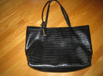 Like New: Jumbo Black Waterproof Carry-all Shoulder Bag by Bueno!!!