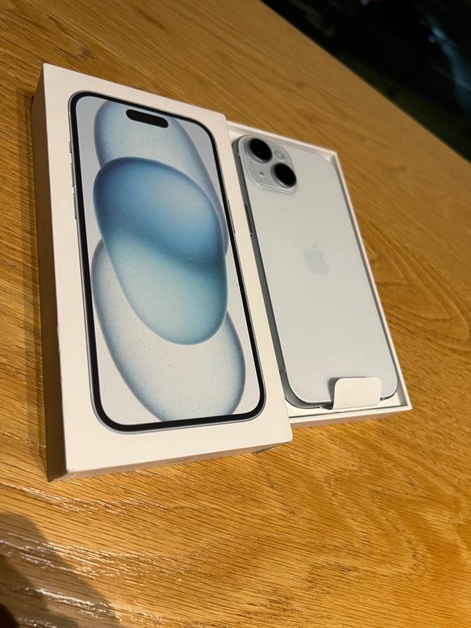 Apple iPhone 15 128GB blue Brand New