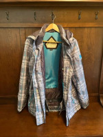 Like NEW! Zero XPosur Coat w/Detachable Hood +Headband