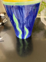 Edip Gini Handmade Turkish Glazed Vase