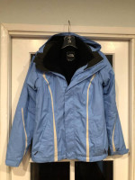 $400 North Face HyVent Snow Ski Snowboard Rain Jacket Womens XS Small