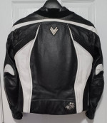 Frank Thomas Women's Motorcycle Jacket with Vest Liner, Size 16 / XL