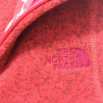 NWT $80 THE NORTH FACE HEATHERED RED KNIT HOODED VEST SZ XS
