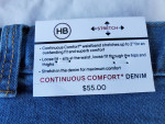 Harbor Bay Continuous Comfort Stretch Jeans Size men’s 48 x 28 New