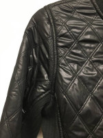 PRANA BLACK SHINE QUILTED JACKET Sz Small