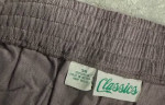 Vintage 1980s Corduroy High-Rise Shorts Gray Purple Brown Neutral