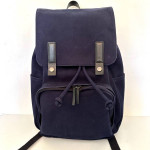 Everlane Drawstring Canvas Leather Backpack