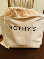 New unused Rothy's The Essential Tote Bag Ink/Ivory