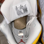 SIZE 4Y AIR JORDAN 13 RETRO DEL SOL WHITE GOLD — PREOWNED