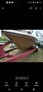 1988 CHAMPION 184 FISH AND SKI BOAT WITH MERCURY 175 HP OUTBOARD ENGIN