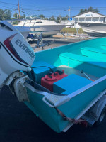 2015 Duranautic 14' Side Console Aluminum Fishing Boat ETEC Trailer