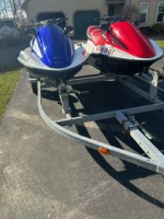 2 Aquatrax Jetskis and Trailer