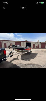 17ft deep v fishing boat Mercury 50hp