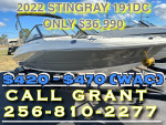 2022 Stingray 191DC Ski Boat! HUGE SAVINGS! PLEASE CALL ME!