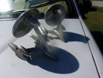 rare classic joma straddler rocket fender side mirror