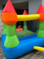 Bounceland Castle Bounce House with Hoop and Slide