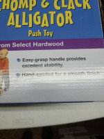 Chomp & Clack Alligator Push Toy