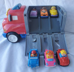 2011 Fisher Price Little People Truck Zig The Big Rig w/ Vechiles