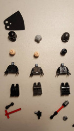 New Lego Kylo Ren's Shuttle (75256) - ONLY mini figures w/ accessories