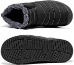 Snow Boots Slip On Shoes Size 7.5 US, 38 Men and Women Faux Fur Lined