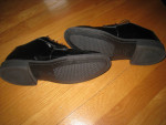 Bates Classic Footwear Black High Gloss Patent Leather Shoes, 9.5 D!!!