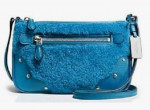 COACH blue crossbody bag