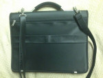 New DELSEY BLACK Carry On Shoulder Laptop / Messenger Bag