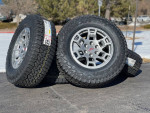 Toyota Silver 17” Tacoma 4Runner rims 6 lug Wheels & Tires FJ Cruiser