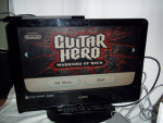 Nintendo WII Gaming Bundle, 9 Games, Guitar Hero Microphone